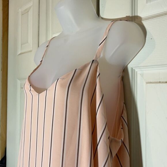 Torrid Blush Pink Layered Striped Cami Tank 1/1X - Picture 7 of 15